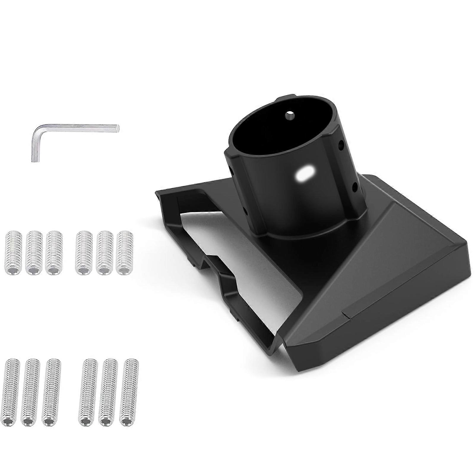 Csőre szerelhető adapterkészlet 3. generációs fémcső adapterhez csavarokkal, kulccsal, tetőcsőre szerelhető kitámasztóval, állítható, többszínű