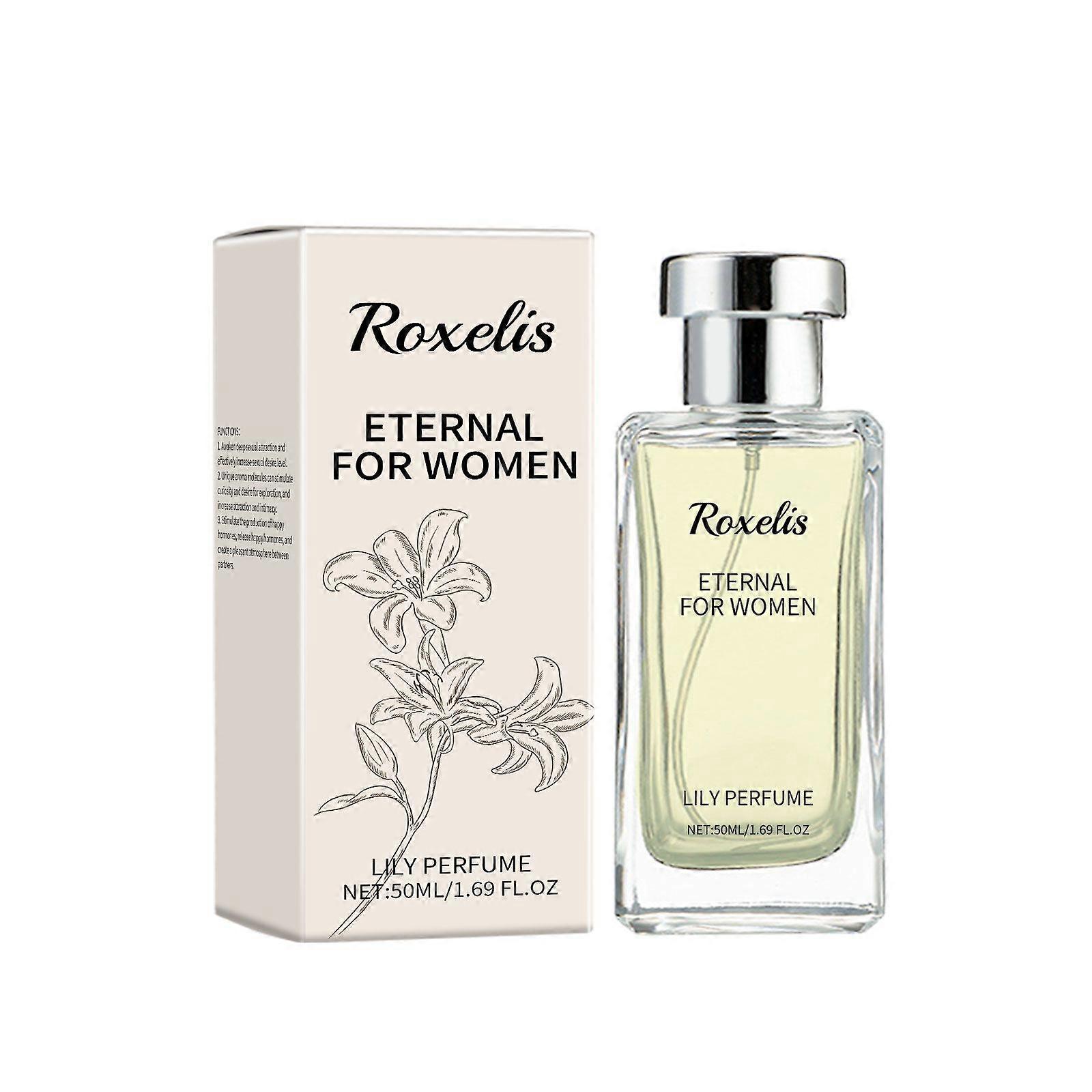 Roxelis Lily Perfume For Ladies' Dates Is Fresh, Natural And Long-Lasting. It Has A Light Fragrance That Exudes Charm On The Body. Perfume Spray