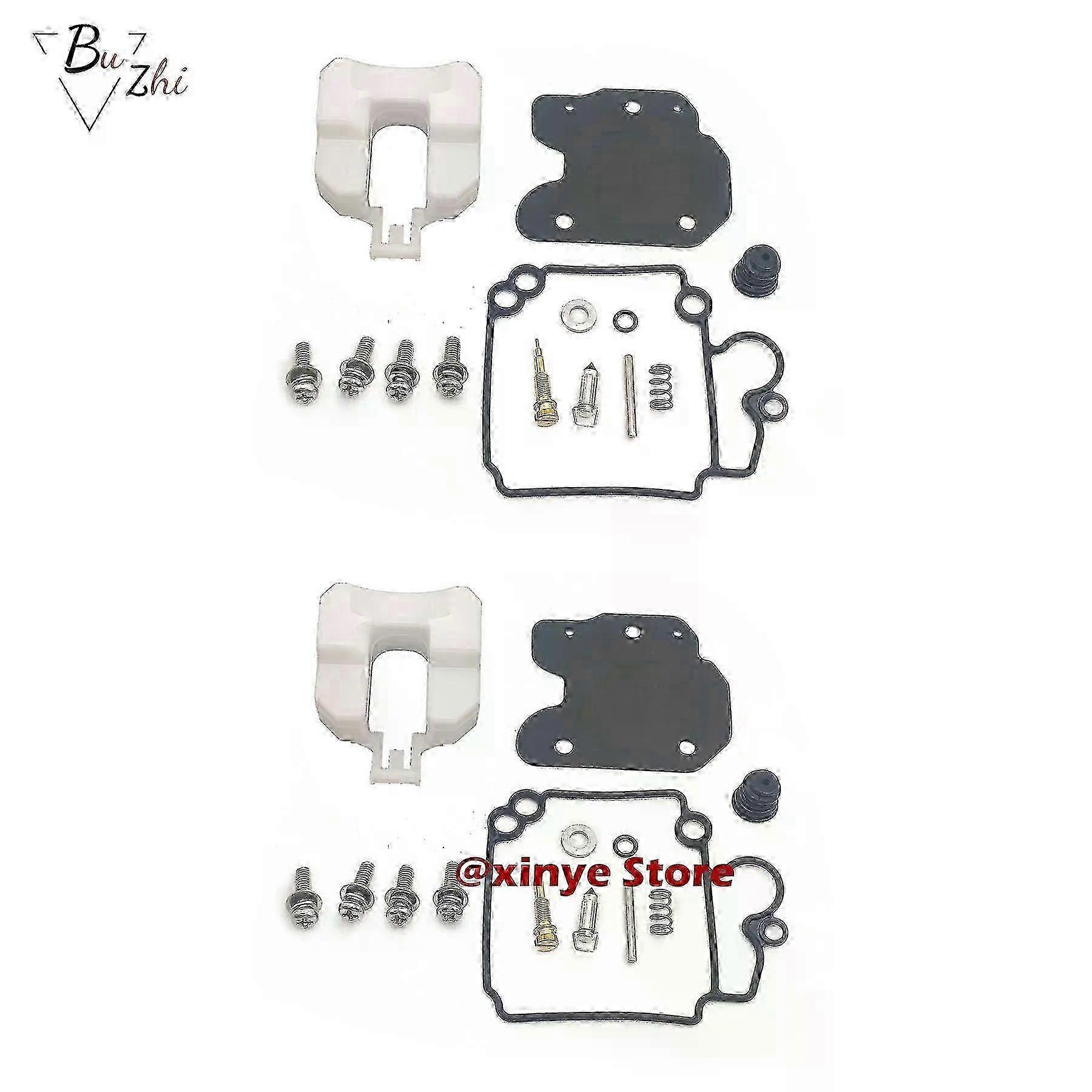 Carburetor Repair Kit for Yamaha Outboard 20-40 HP 4-Stroke Engines F20A F25A F30A F40B - Complete Replacement Parts 65W-0093-02-00