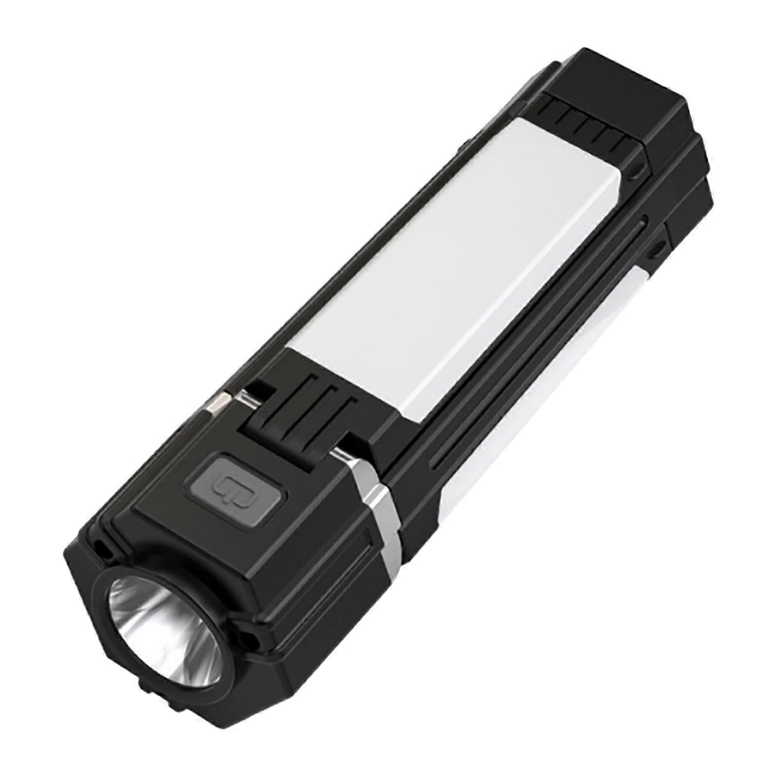 Hiroekza Flashlight Clearance!Outdoor Multi-function Folding Magnetic Absorption Rechargeable Flashlight Three-in-one Portable Camping Lamp