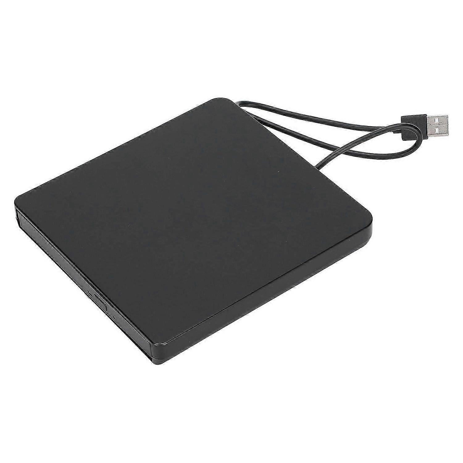 External DVD Drive USB2.0 Portable DVD Player for Windows XP/ Wind10/ Vista/7/Linux/OS XBlack