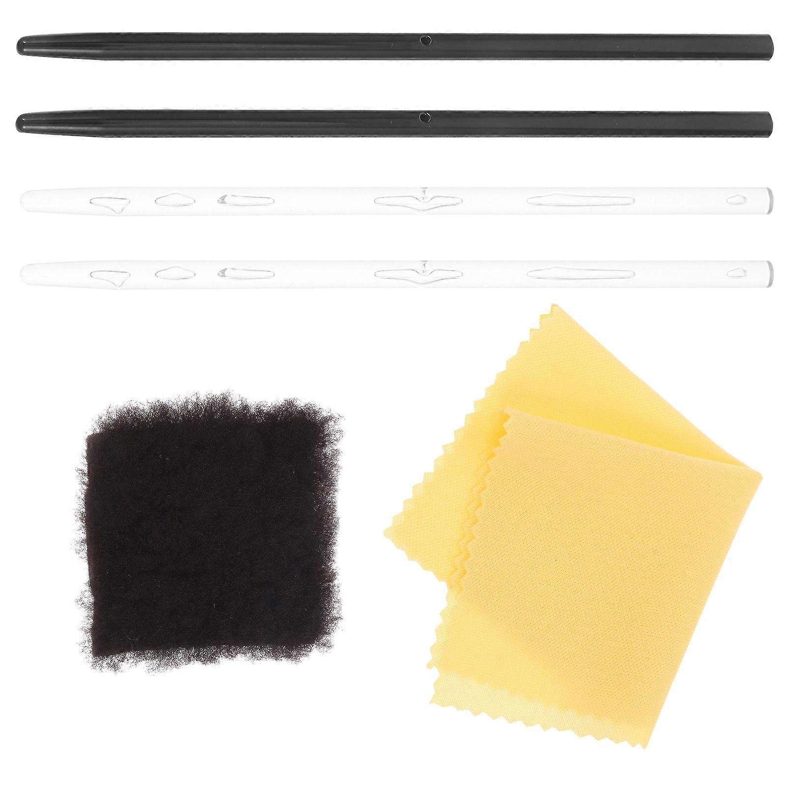 Electrostatic Classroom Experiment Tool 2Sets with Acrylic and Rubber for Physics