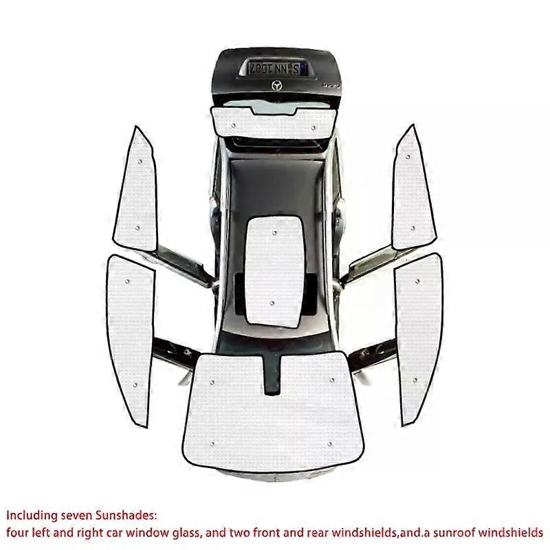 Car Full Coverage Sunshade For Citroen C4 C-Triomphe C-Quatre Pallas MK1 Coupe 2004~2010 Unti-UV Auto Accessories Window 2007