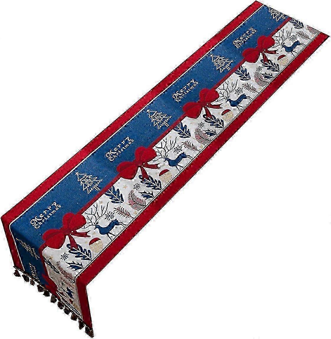 Woven Christmas Decoration Table Flag