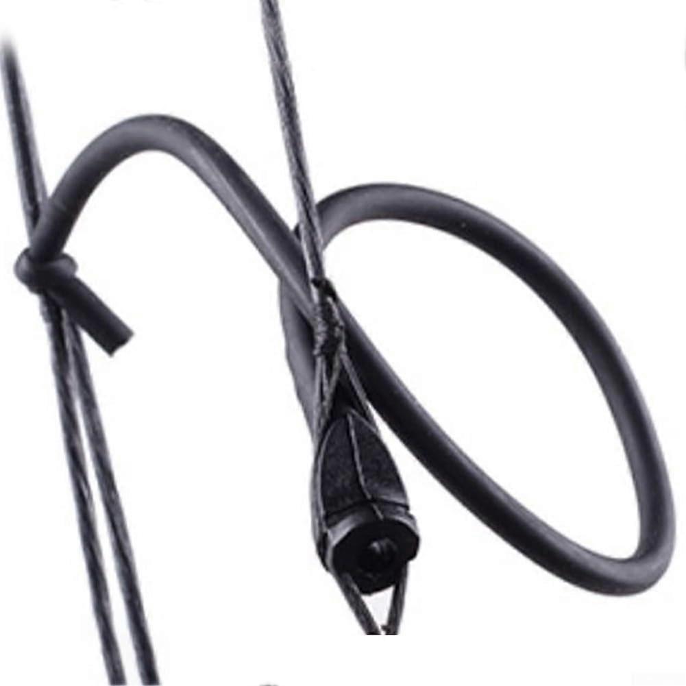 Compound Bow Peep Sight with Angled Design and Silicone Tube for Archery Hunting Use