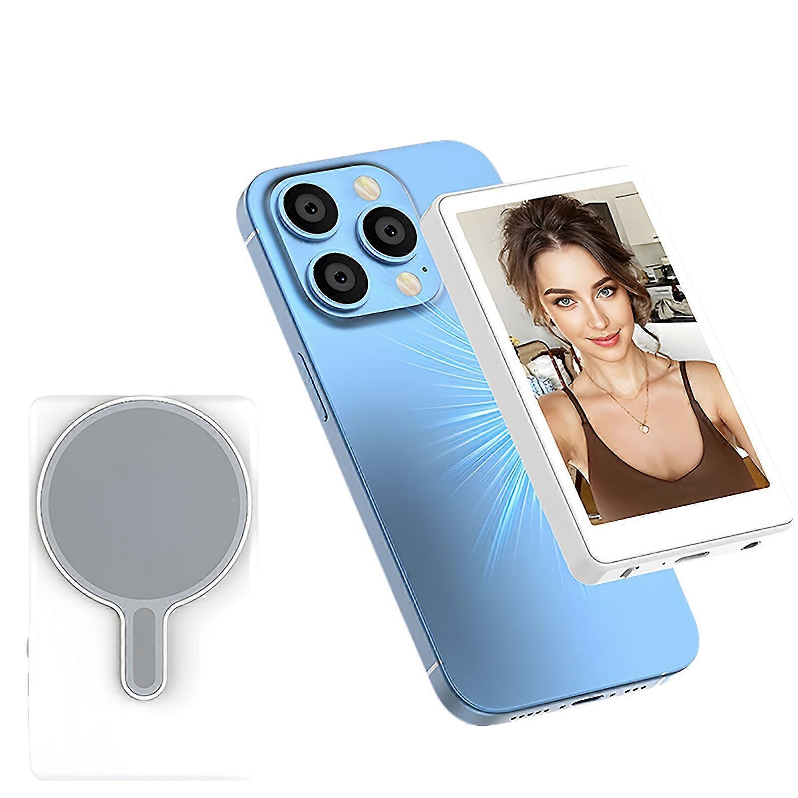 Magnetic Phone Screen Mirroring Device With Remote For Live Streaming And Compatible No  Required Multicolor