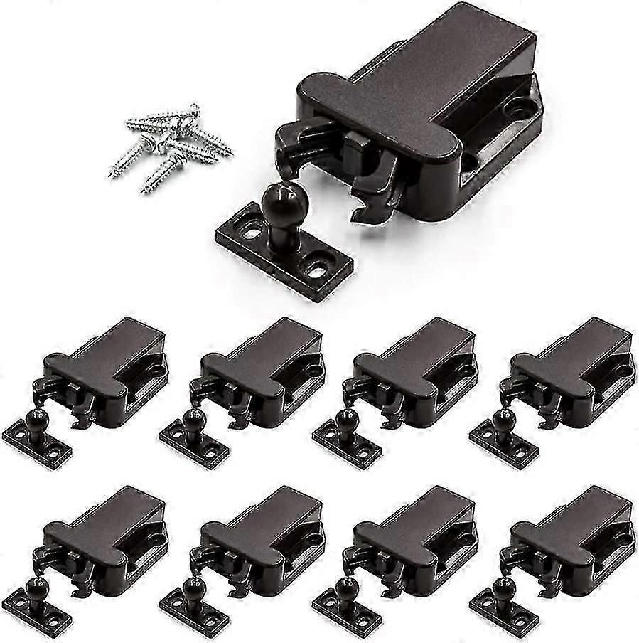 8 Pack Push Latchtouch Latch Safe Push Latchrebound Selbstsichernde VorrichtungOpen Catch Lock Schublade Schrank Catch Touch Latch Schrank Schlafzimmer