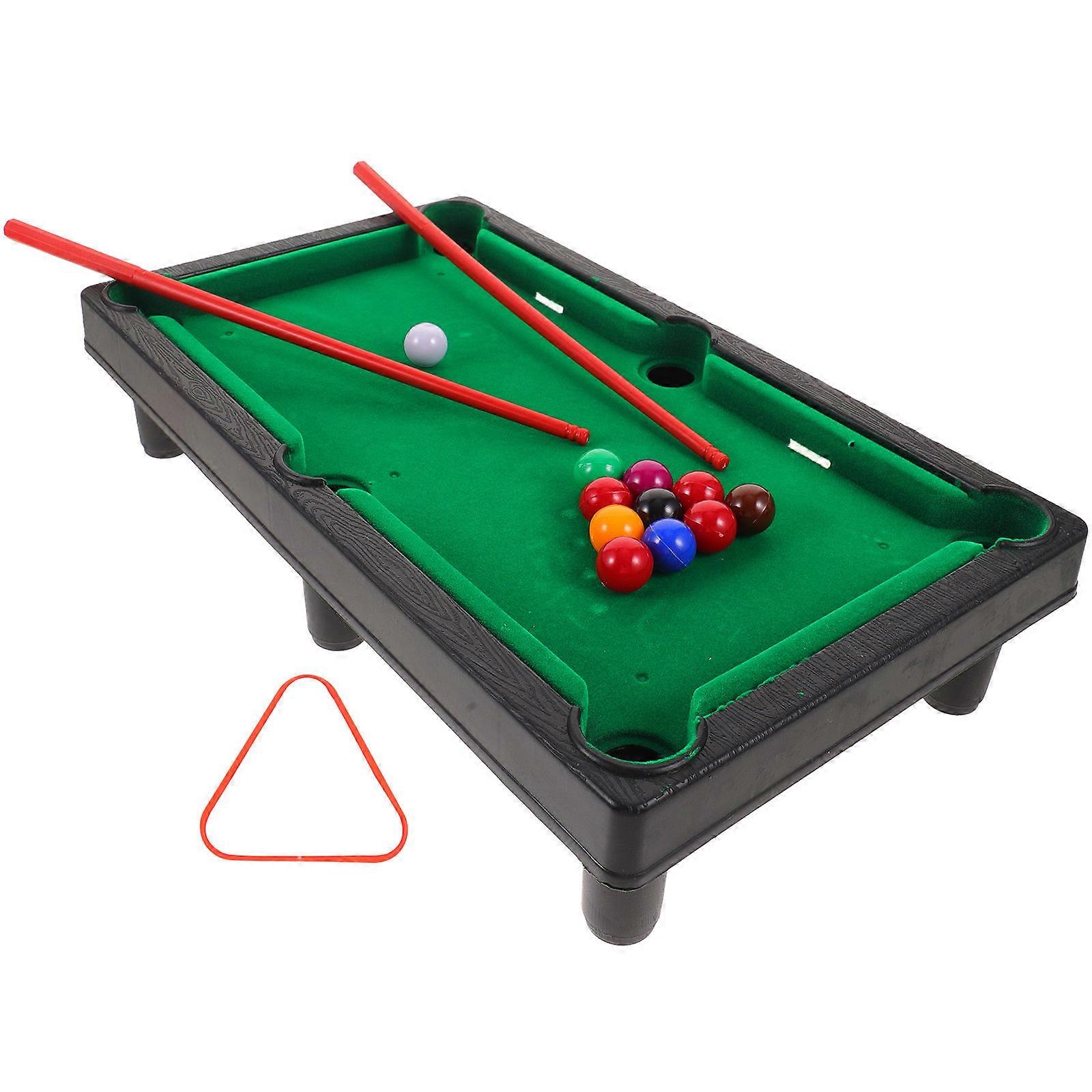 1 Set Mini Pool Table Tabletop Desktop Billiard Game Toy Home Office Desk Game