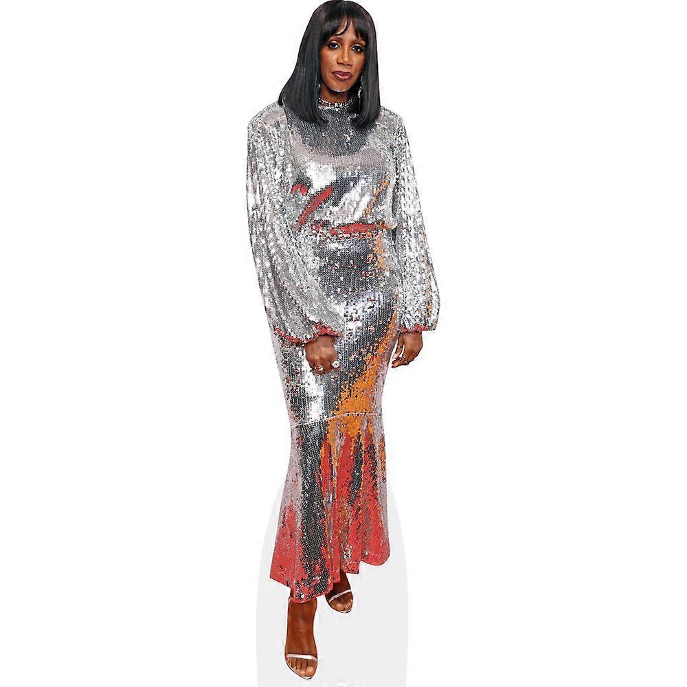 Shaznay Lewis (Silver) Cardboard Cutout (lifesize OR mini size). Standee. Stand Up.