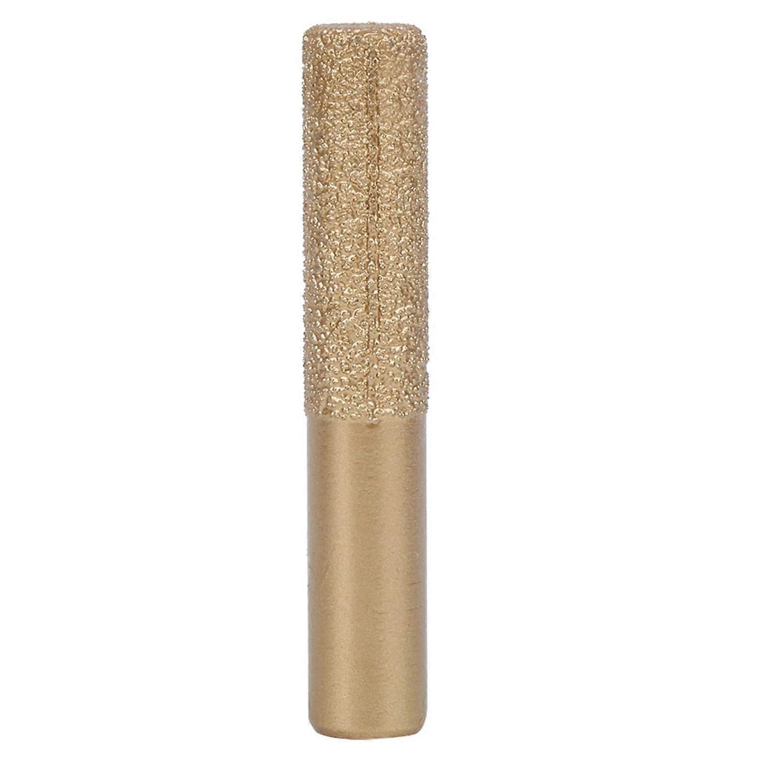 Diamond Router Bits Golden Brazed Straight Shank for Quartz Stone Marble Seam Knife12.7 x 13.5 x 75m