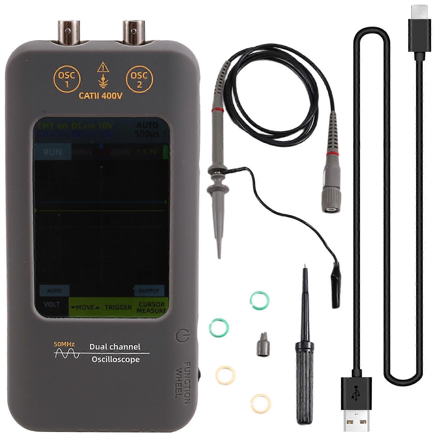 BSIDE Touch Screen Digital Oscilloscope with Signal Generator