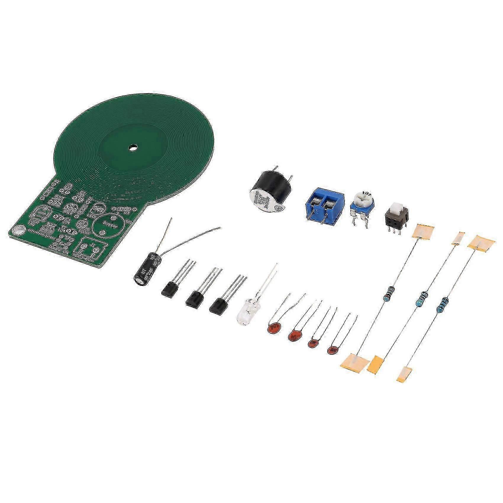 Less Than 60mm Simple Metal Detector,for Assemble Kit Diy Electronic Soldering Practice,metal Sensor Buzzer Dc 3-5v