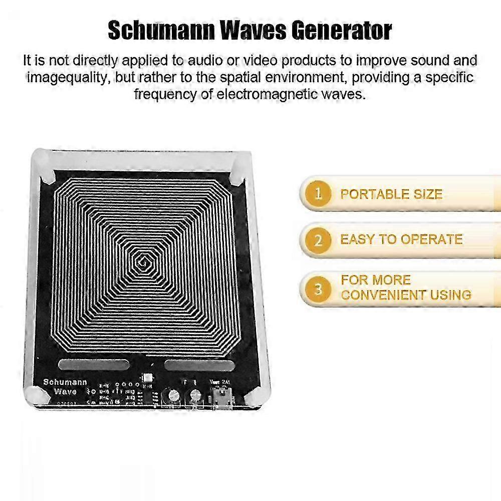 High Power Schumann Waves Generator 7.83Hz Pure SineWave Generator Earth Resonant Frequency Generator