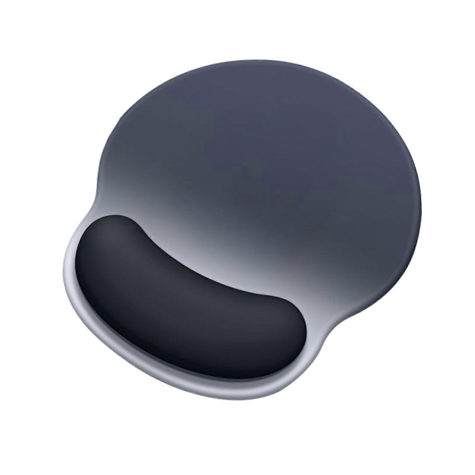 Jikaix Mouse Pad with Wrist Support Ergonomic Design Non-Slip Base Waterproof Wear-Resistant Gaming Mouse Mat