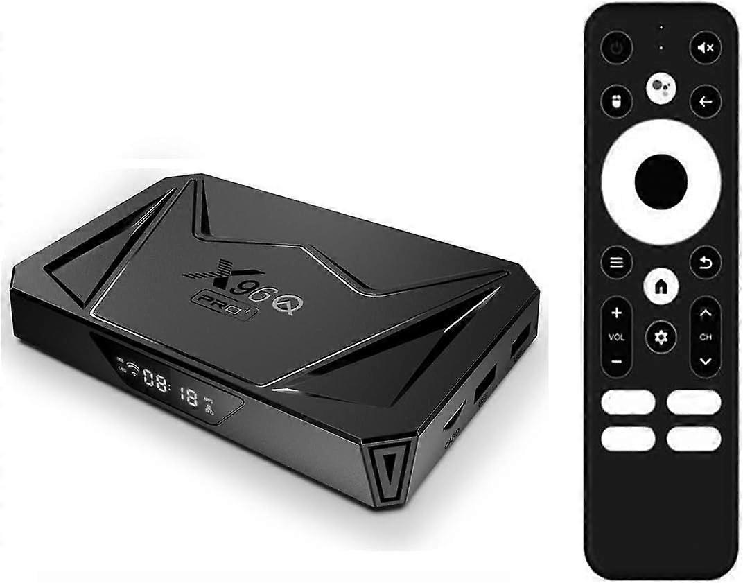TV Box X96Q PRO+ 8K, Android 14.0, 4 GB RAM/32 GB ROM, Octa-core, 1000M Ethernet WiFi6 Dual WiFi 2.4G/5G
