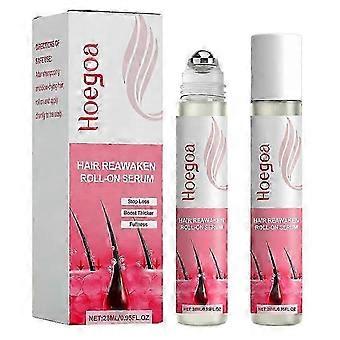Siero roll-on Hair Reawaken, anticaduta e stimolazione dei follicoli piliferi per tutti i tipi di capelli, donne e uomini - Jinm
