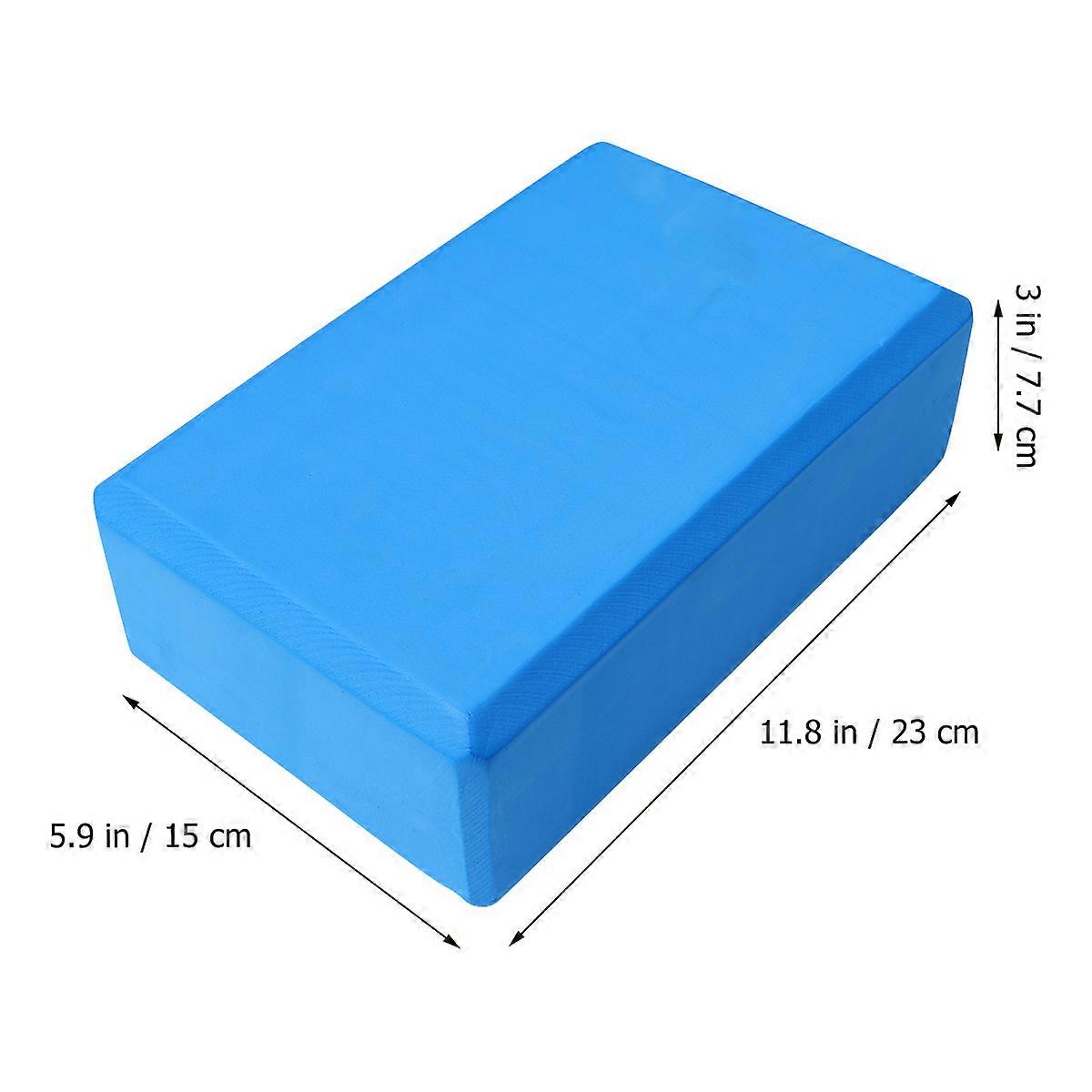 Yoga Block for Home Use with 3Pcs Dance Auxiliary Support Tools Blue