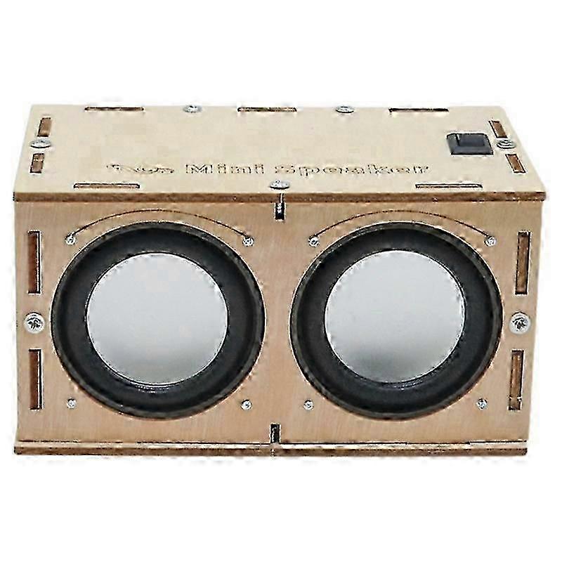 ​DIY Bluetooth Speaker Kit Wooden Case Electronic Sound Amplifier With All Necessary Components​