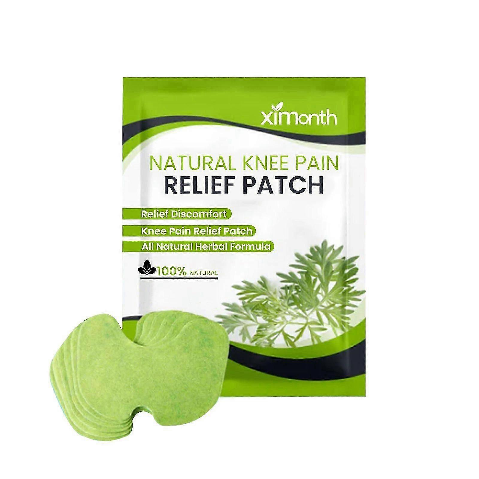 knee pain patch contains glycerin, wormwood extract, and ginger extract