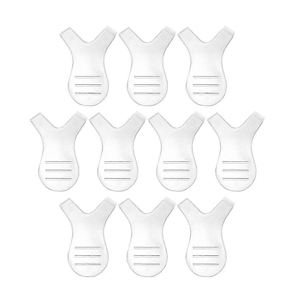 Eyelash Extension Tool with Y Shaped Silicone Comb for Use 10pcs