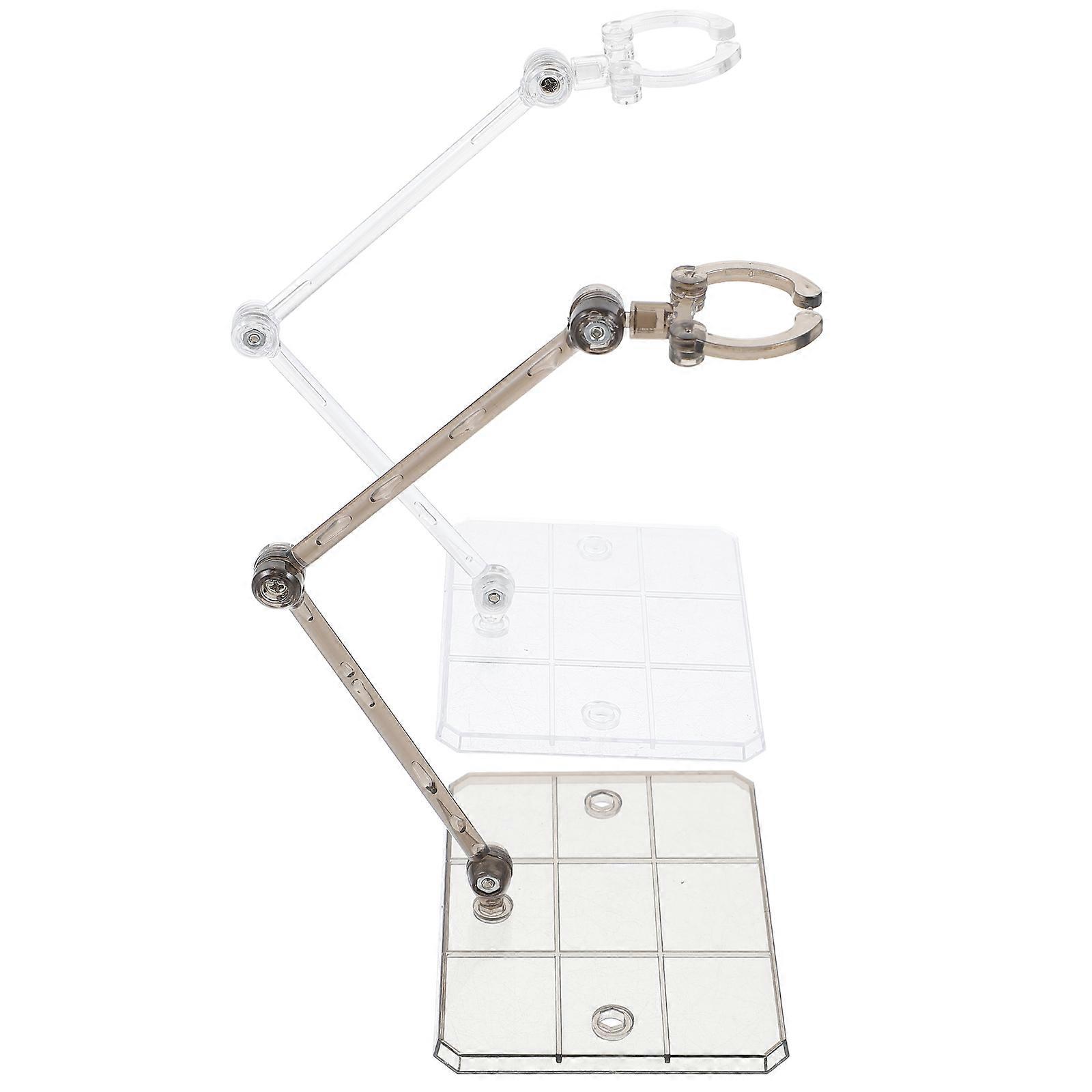 2Pcs Multi-zweck Action Figur Steht Mall Moldel Rack Spielzeug Puppe Display Steht