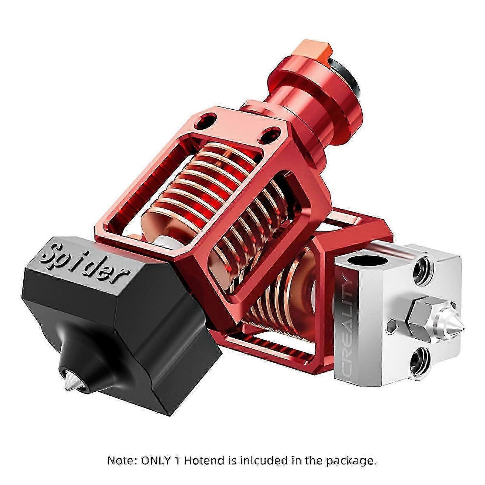 CREALITY Spider Pro Hotend Nozzle High-temperature and High-speed Fast Heating for 3D Printer Ender-3 Pro/Ender-3/Ender-3 V2/Ender-5/Ender-2/CR-10 S5/