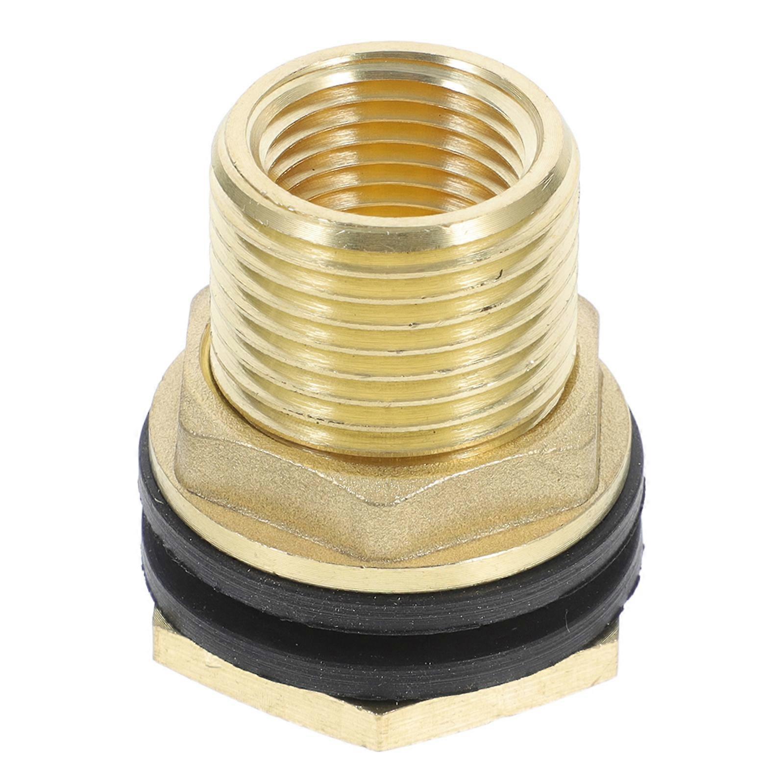 Water Tank Faucet Adapter Brass Fish Adapter for Use