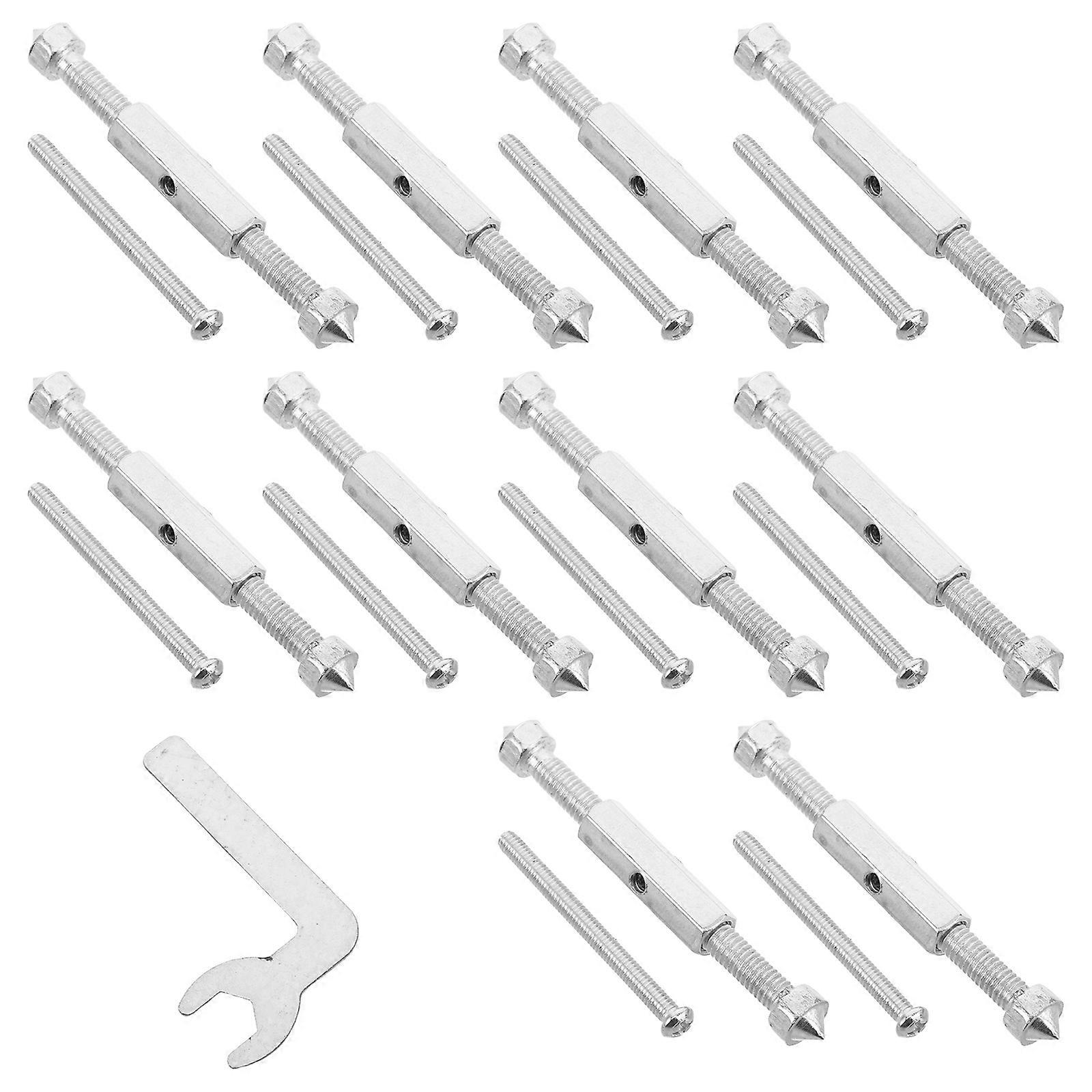 Switch Socket Repair Kit with 21Pcs Electrical Box Screws for Wall Mount