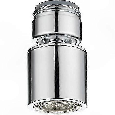 Adjustable 2-Mode Faucet Aerator, 360 Swivel Tap Nozzle, Water-Saving Design, 24mm Male Thread Connection