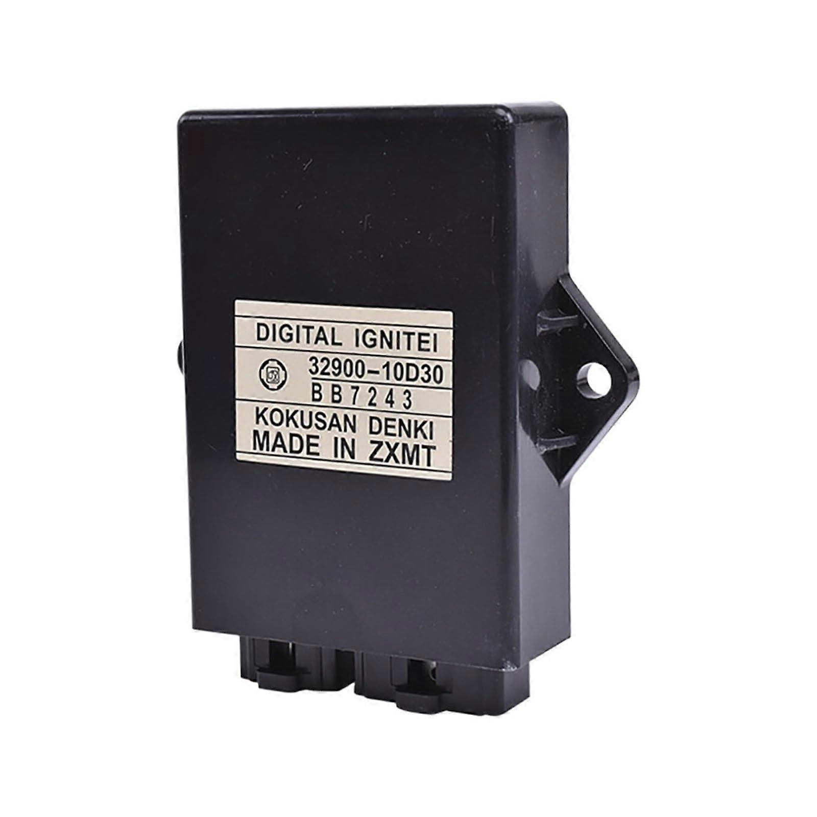 Motorcycle CDI Ignition ECU Unit with Consistent Spark and Enhanced Starting Efficiency Black