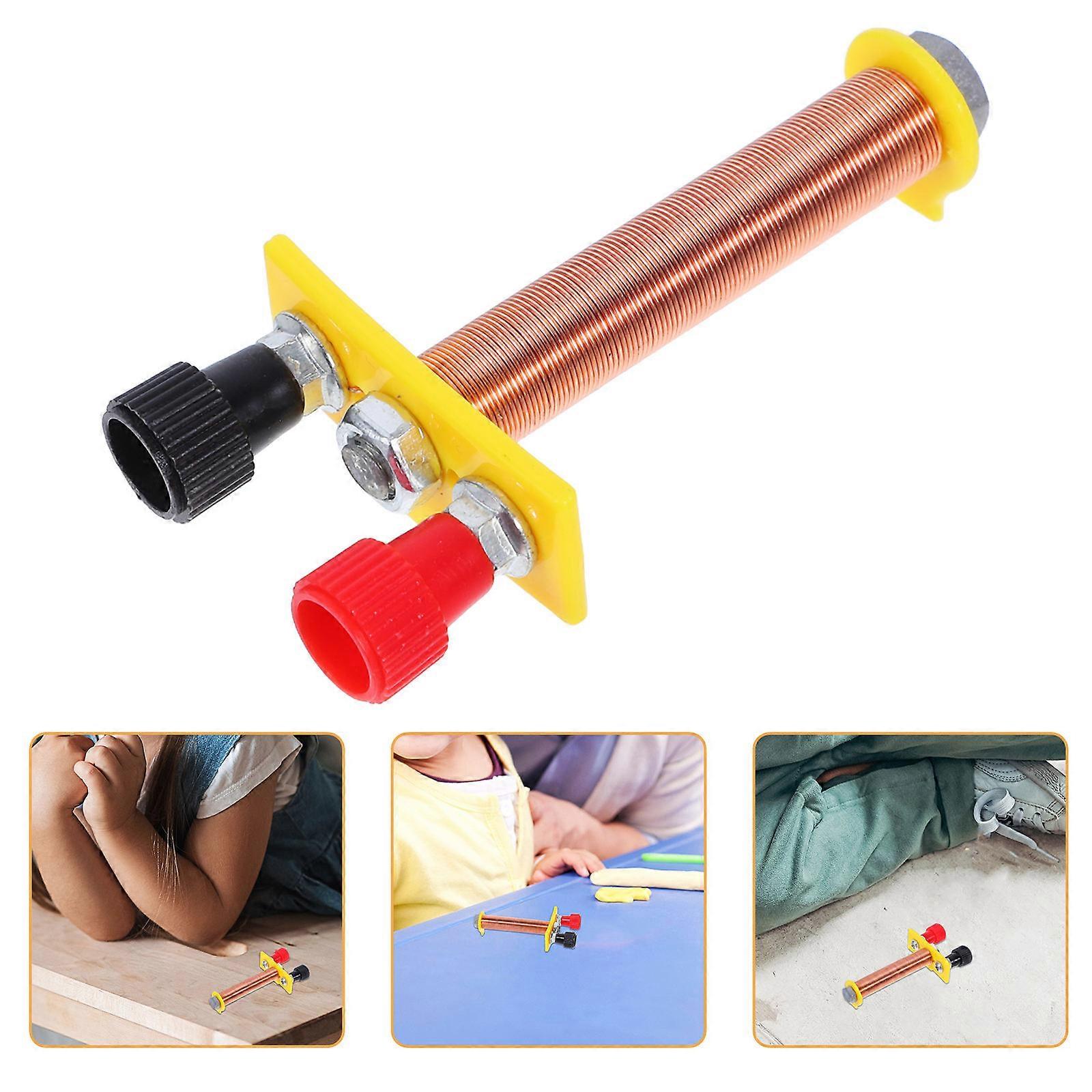 Induction Coil for Physics Teaching Use in Electromagnetic Solenoid Experiments