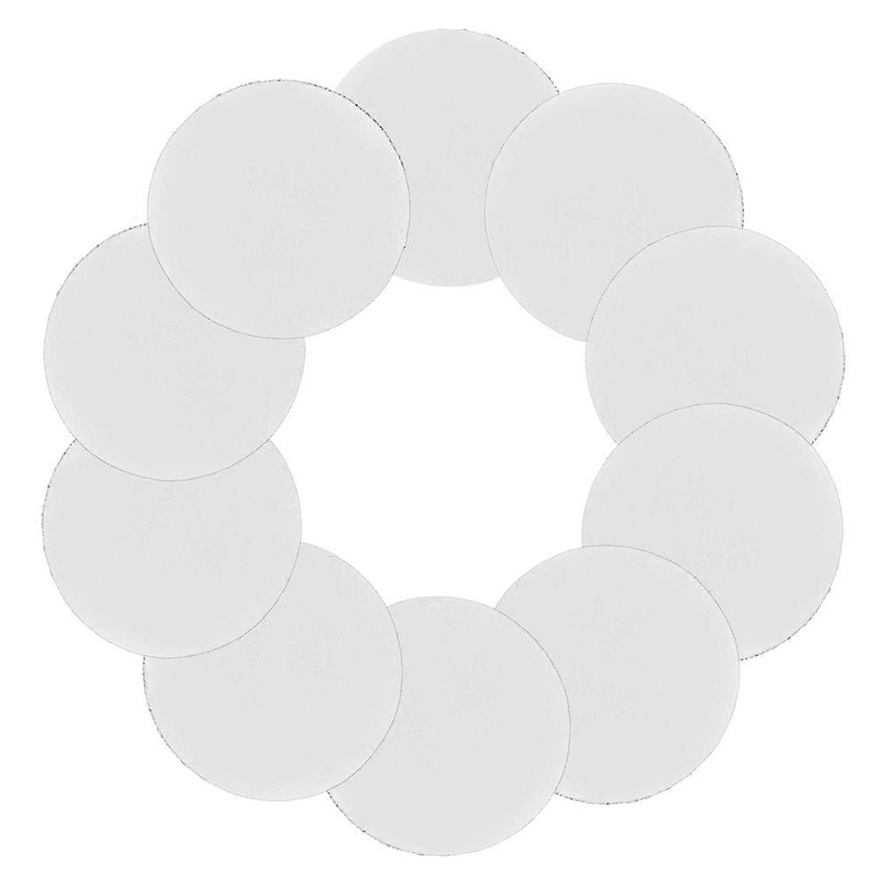 Mini Ink Blending Foam Pads for Art Projects 20Pcs Round Replacement White