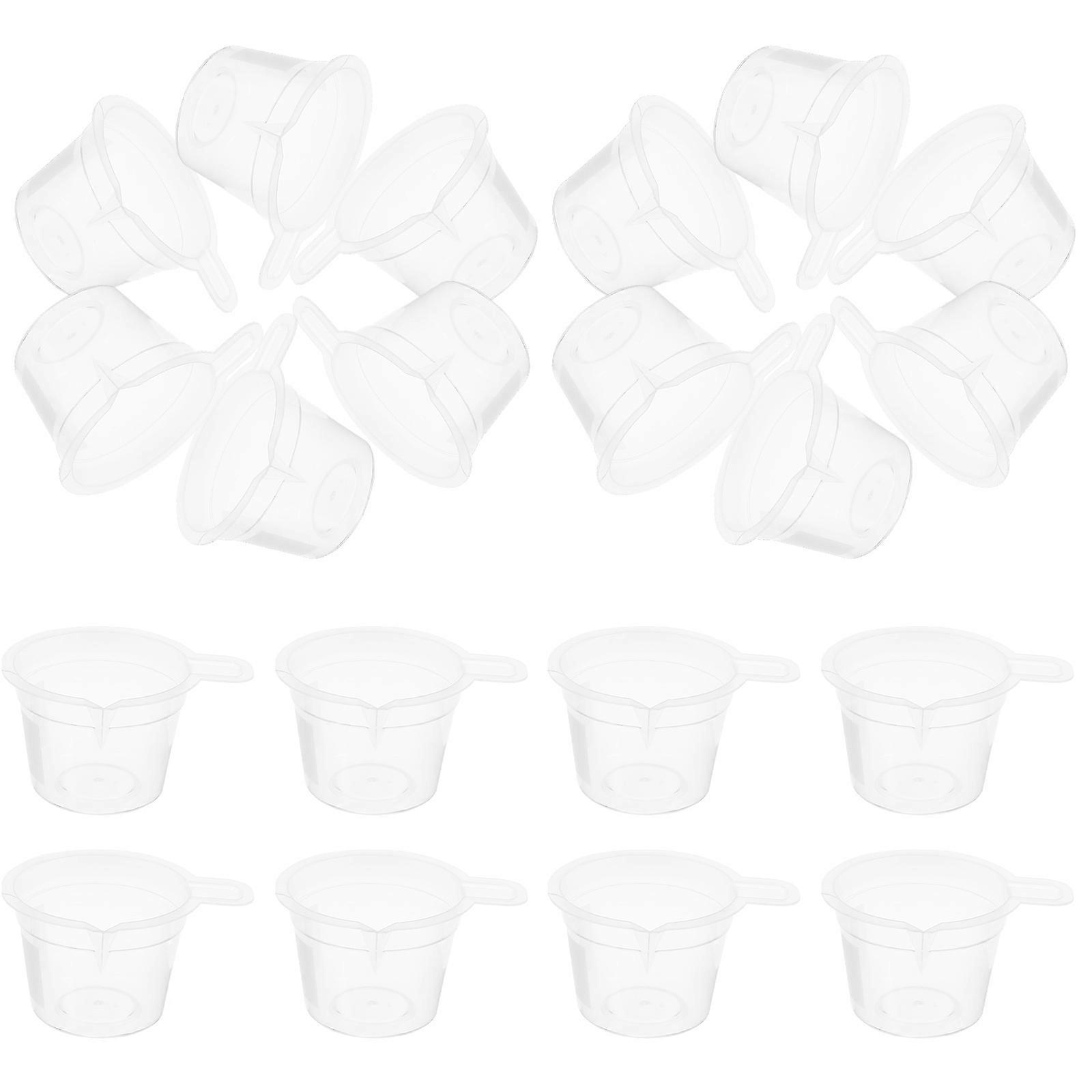 Epoxy Resin Mixing Cups Plastic Scaled Cups for Mixing 20Pcs Set