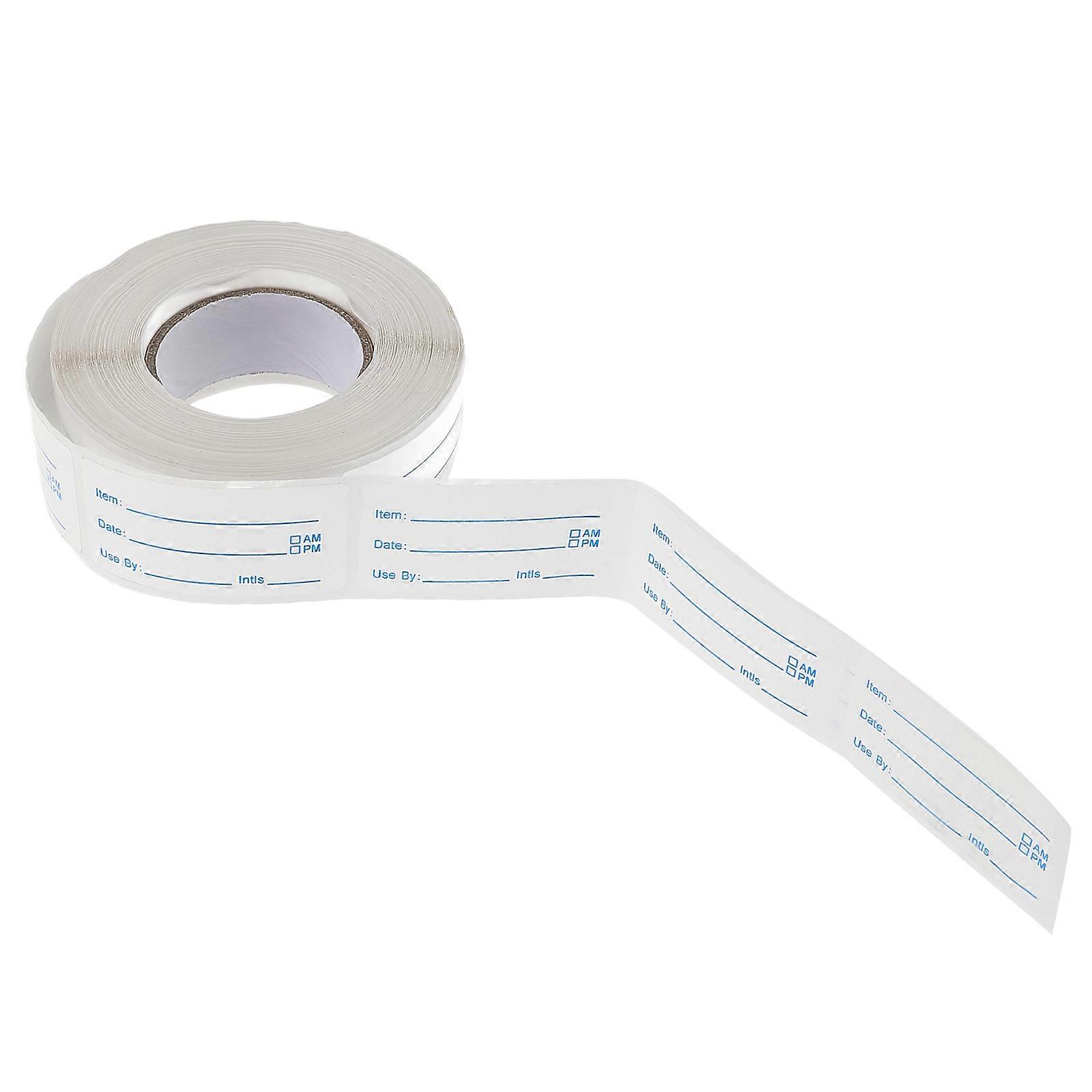 Jar Labels Stickers for Food Containers with Easy Apply 3 Rolls Set