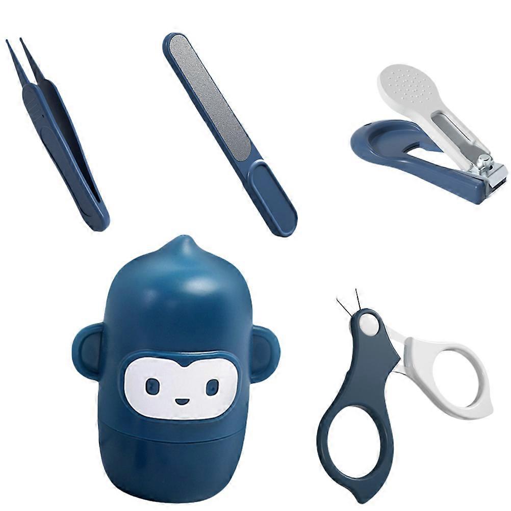 Baby Manicure Kit Nail Clippers for Nail Clipping 4Sets with Scissors and File
