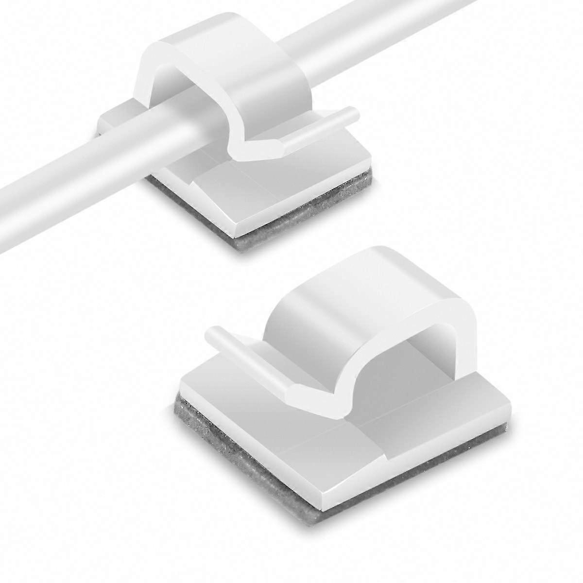 Cable Wall Clips for Organizing and Securing Wires