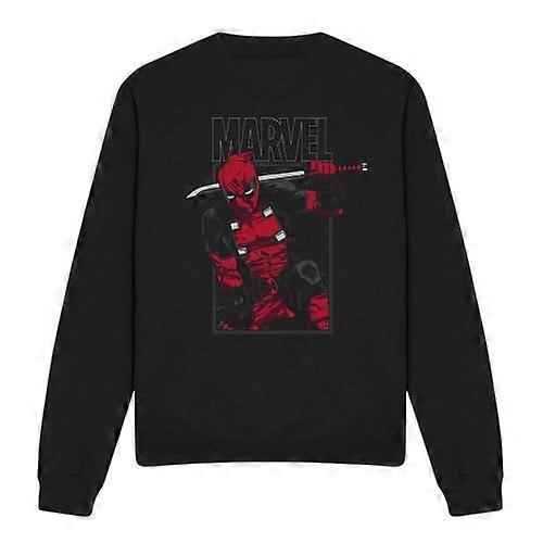 Deadpool Unisex Adult Sword Sweatshirt