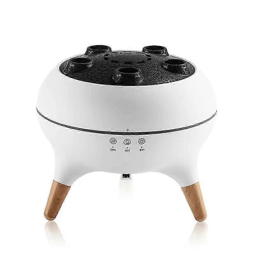 Remote Control Aromatherapy Diffuser with Humidifier, Night Light, and Flame Effect for Large