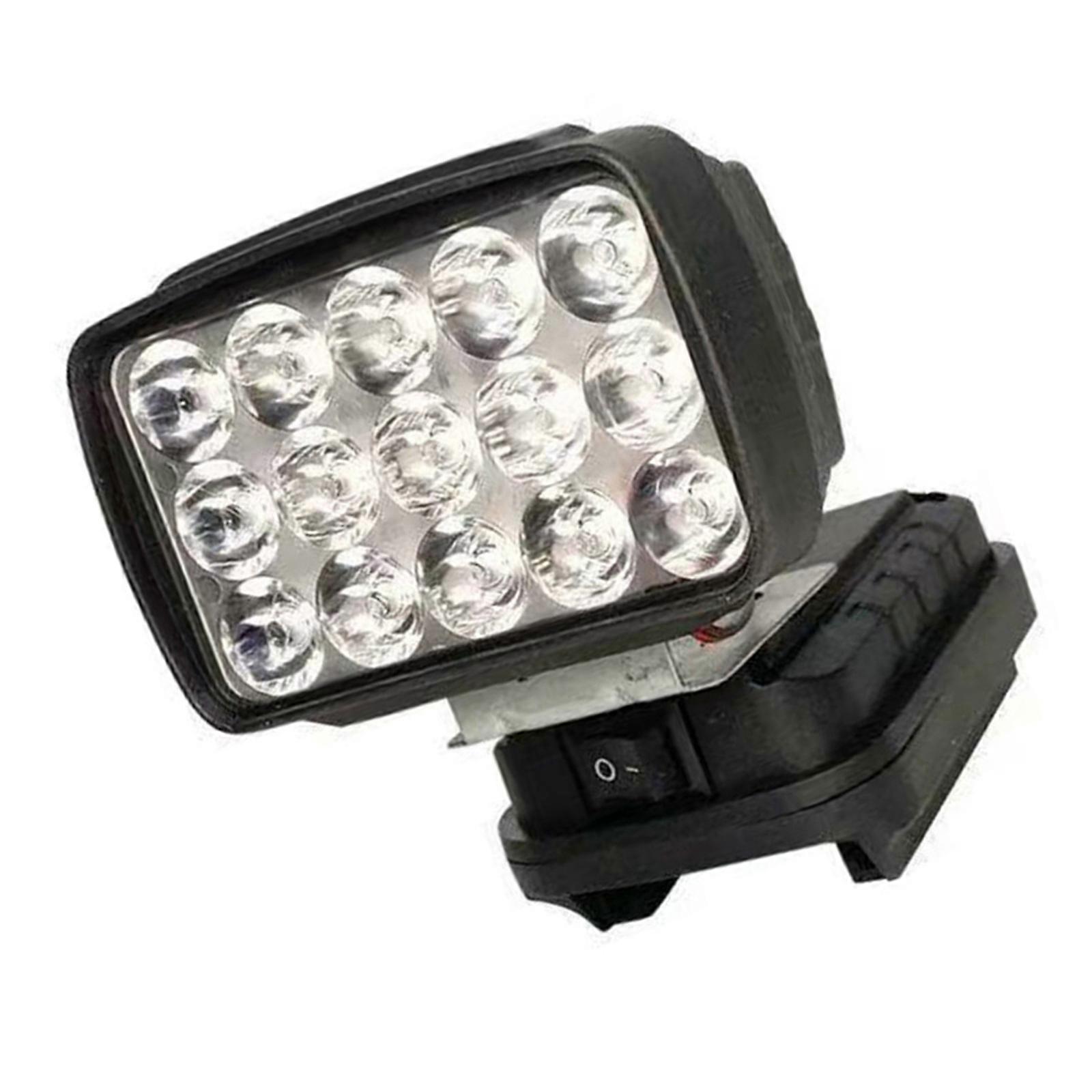 Bright Work Lamp LED Work Light Features 15 LEDs For Wide Area Illumination And Eye Protections In Various Environment Multicolor