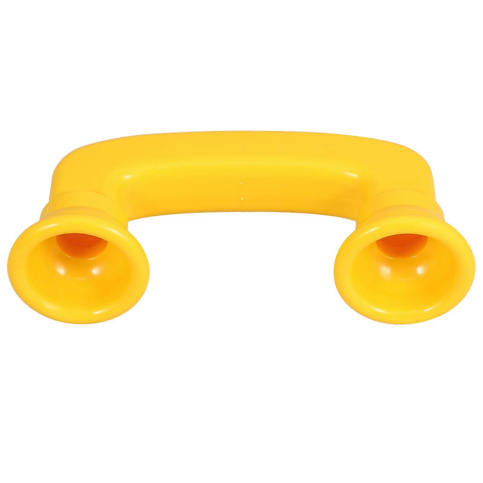 Yellow Reading Whisper Phone Toddler Toy for Early Learning ABS