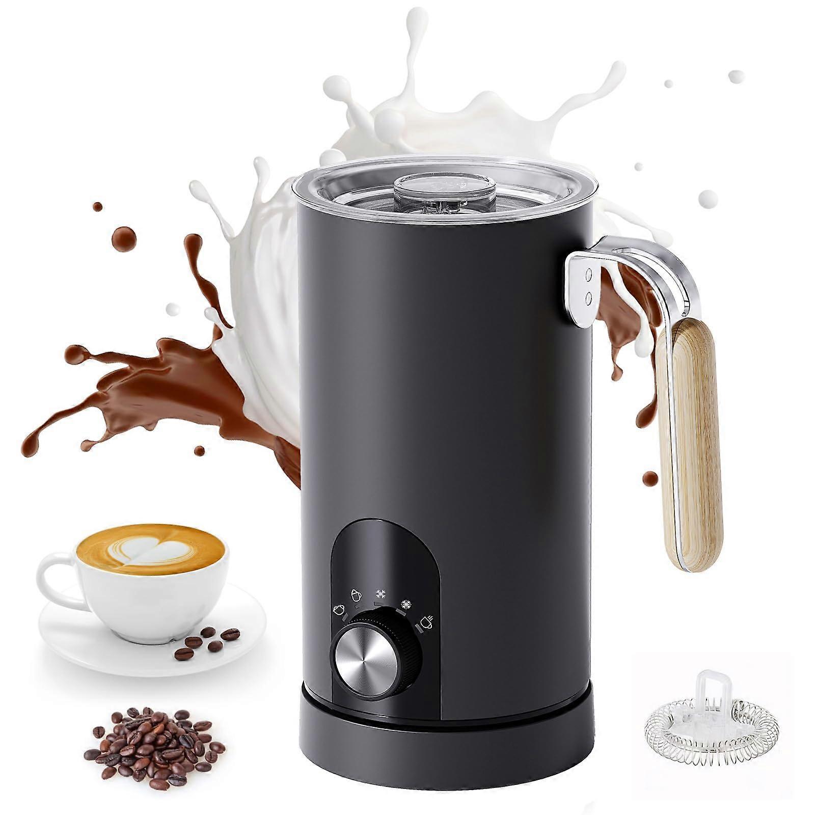 Milk Frother and Steamer 350ml 5in1 Touch Control Hot and Cold Foam Maker for Coffee, Latte