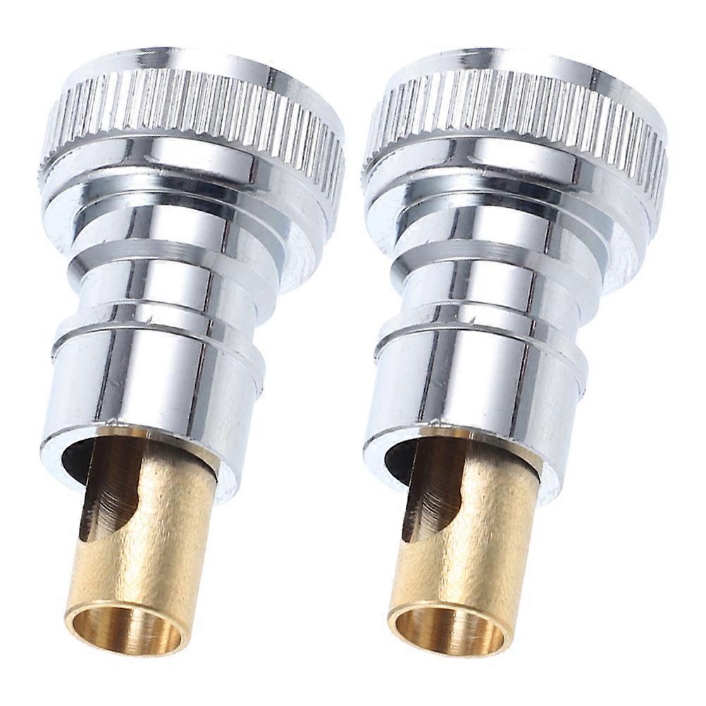Snap Coupling Water Hose Adapter Connector for Faucet 2Pcs Replacement
