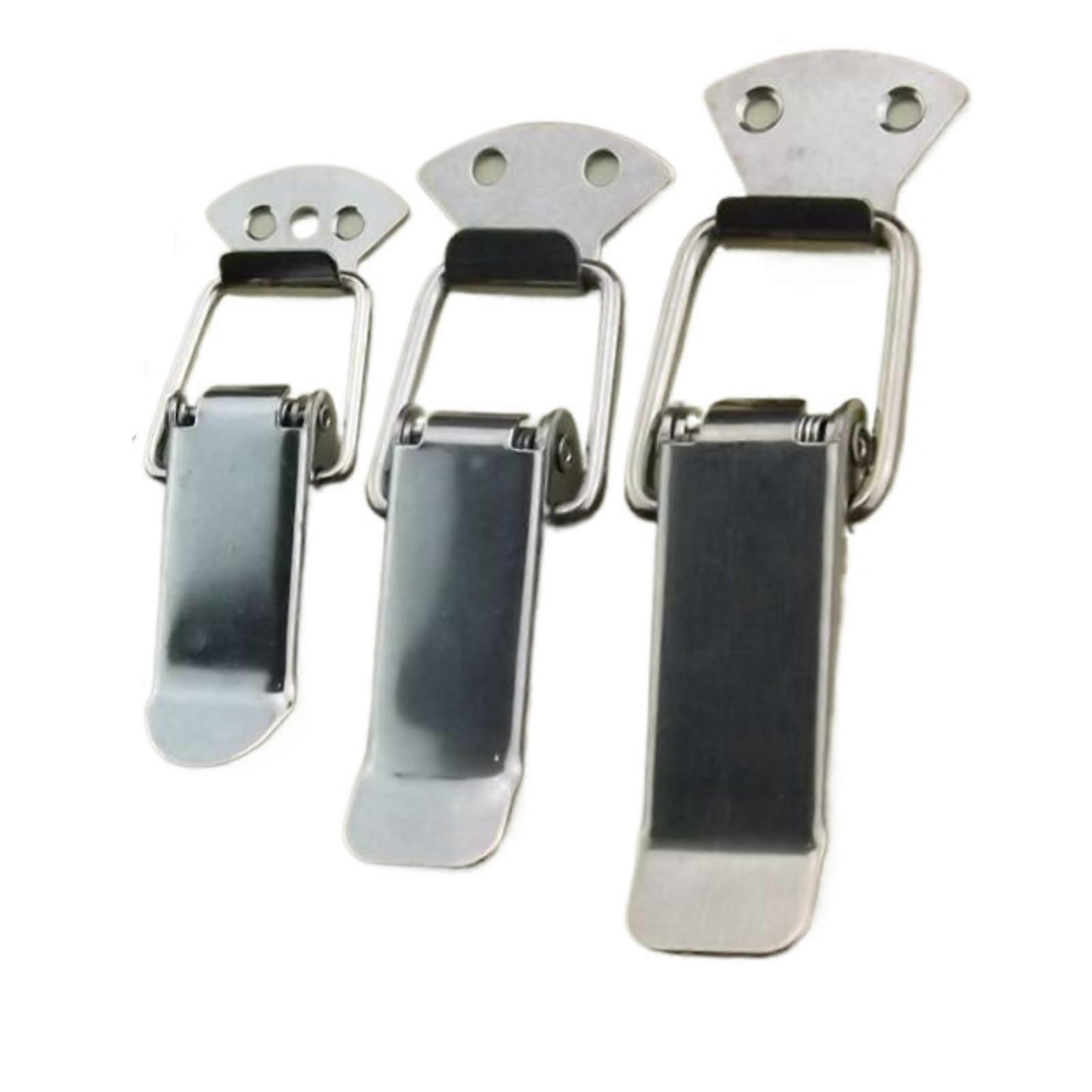 Heavy Duty Toggle Latch with Stainless Steel Hasp Lock for Toolbox and Storage Boxes