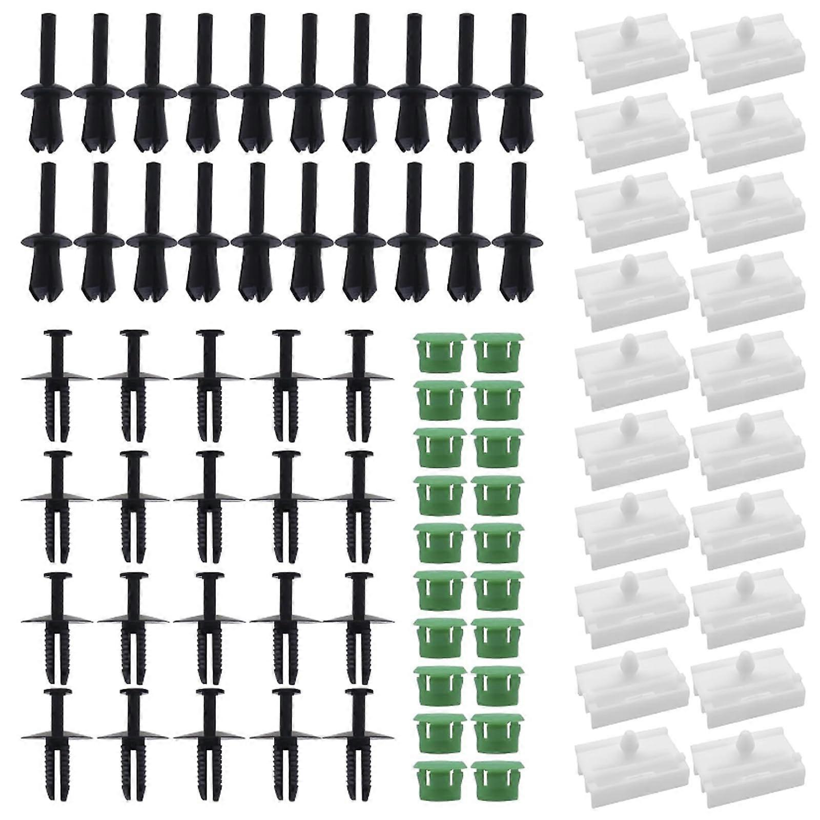 Side Skirt and Trim Panel Clips Kit for BMW E46 3 Series OEM Replacement 20pcs