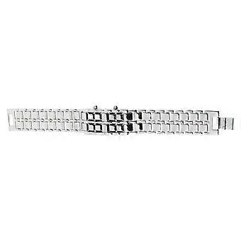Retro Herrklocka LED-Display Digital Herrarmbandsur 22x3x1cm