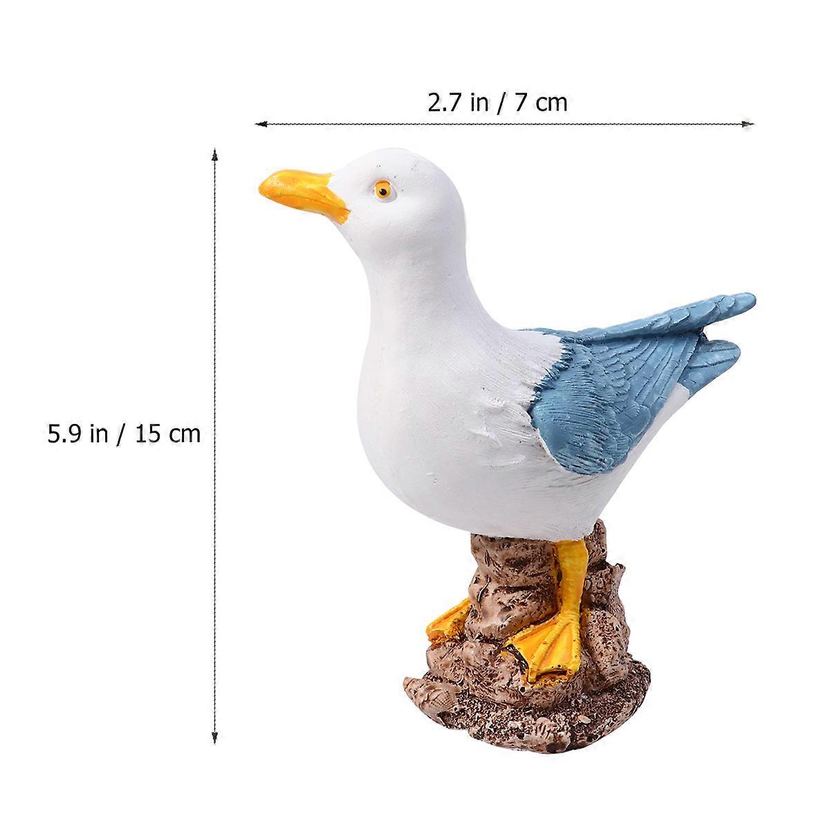 Simulation Bird Shaped Craft Ornament Designed For Home And Office 1Set