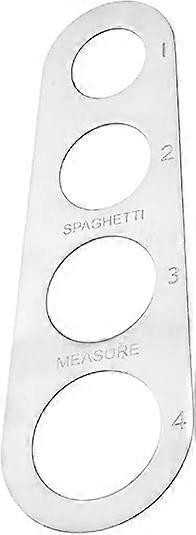 Stainless Steel Spaghetti Measurer Adjustable Pasta Portion Control Tool with Multiple Serving Sizes