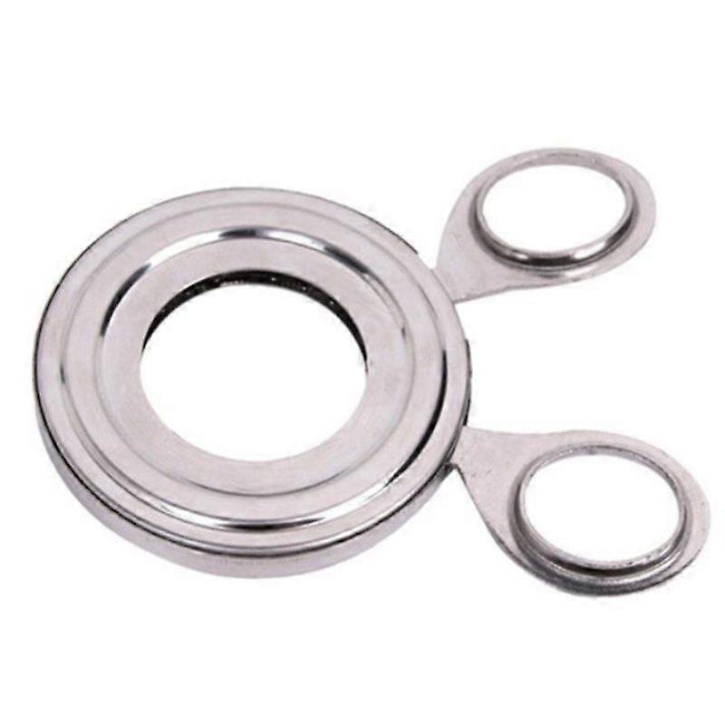 Egg Topper Cutter Stainless Steel Boiled Egg Cutter Cracker Egg2pcssilver