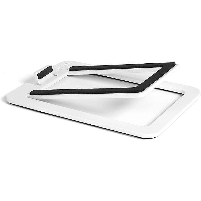 Desktop Computer Speaker Stand Desktop Computer Speaker Mounting Bracket White Hollow Model