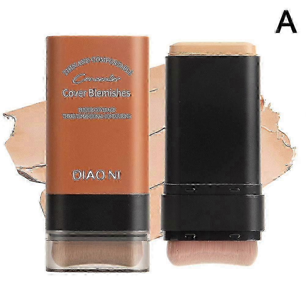 2025 Makeup Foundation Stick Natural coverage Double-ended Concealer